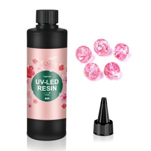 UVレジン液 中粘度 250g 大容量 UV-LED対応 速い硬化 抗黄変 レジン液 手作りアクセサリー DIY工芸品用(250g)