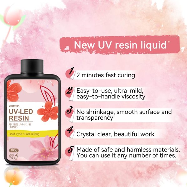 YOBTOP UV Resin 100g - Image 2