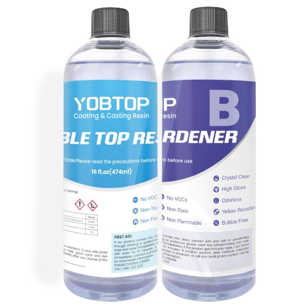 YOBTOP Table Top Resin 32oz Kit - Image 2