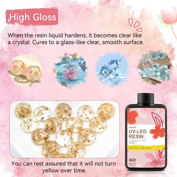 YOBTOP UV Resin 100g - Image 3